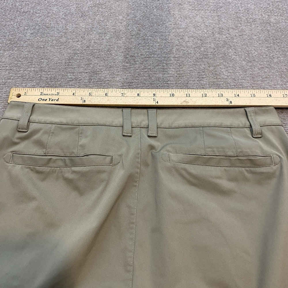 Rhone Pants Mens 32x28 Commuter Slim Brown Comfort Performance Pockets Casual - Picture 10 of 15